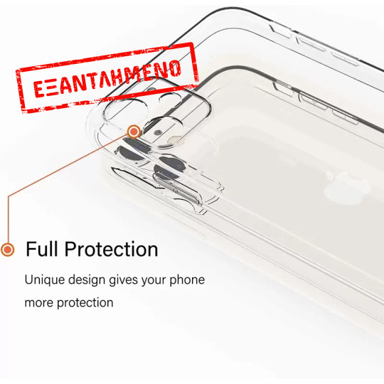 Θήκη TPU Ancus 2.0mm για Apple iPhone 11 Διάφανη