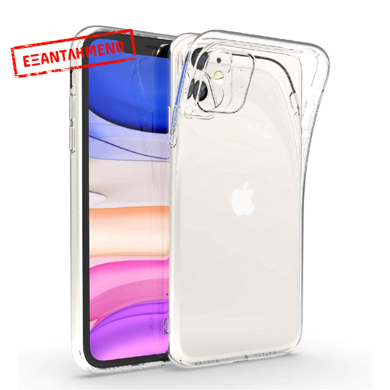 Θήκη TPU Ancus 2.0mm για Apple iPhone 11 Διάφανη