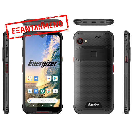 Energizer Hard Case H620SEU 4G/64GB 6.2" Android 10 5000mAh Bluetooth Camera IP69 NFC Μαύρο 3 Χρόνια Εγγύηση