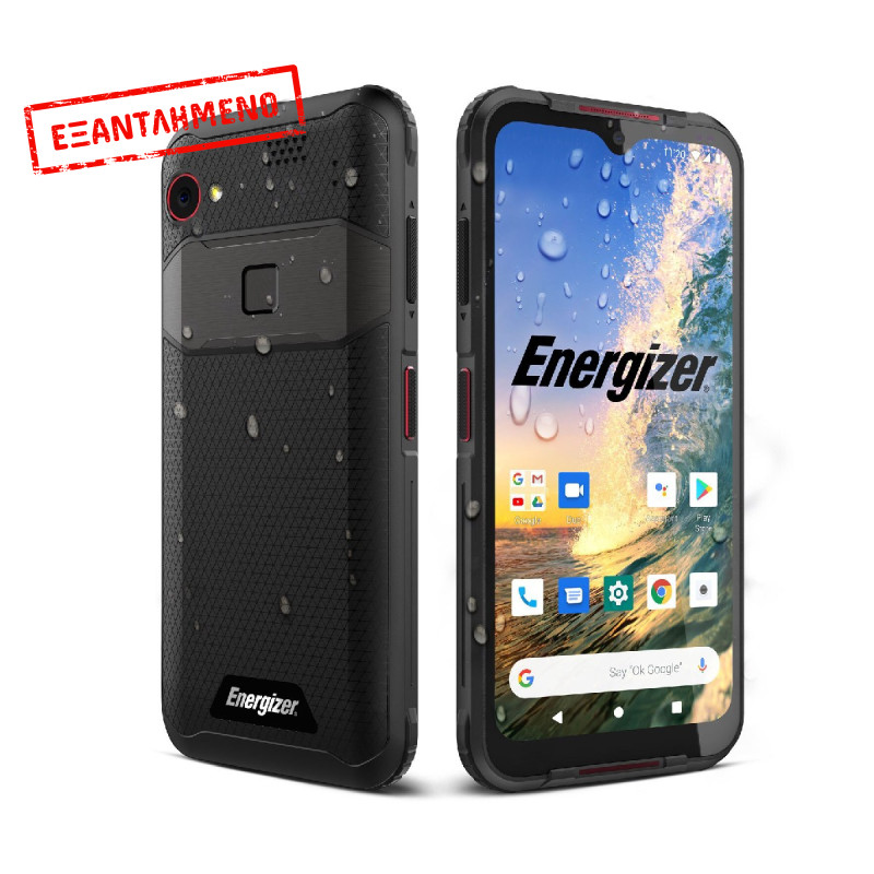 Energizer Hard Case H620SEU 4G/64GB 6.2" Android 10 5000mAh Bluetooth Camera IP69 NFC Μαύρο 3 Χρόνια Εγγύηση