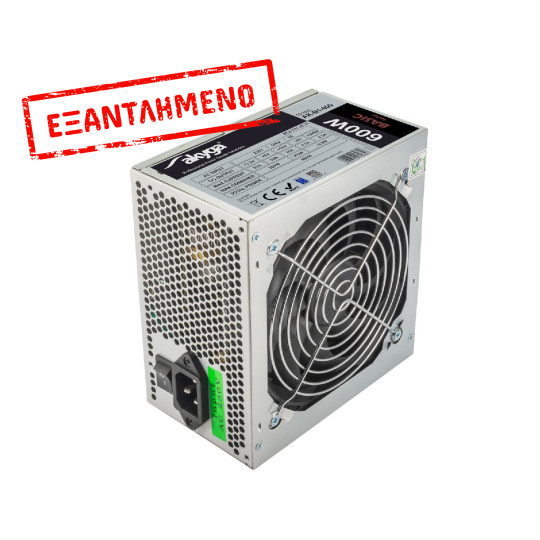 Τροφοδοτικό ATX Akyga AK-B1-600 P4 PCI-E 6+2 pin 4x SATA 2x Molex PPFC FAN 12cm