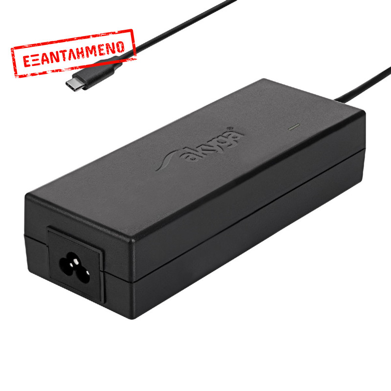 Τροφοδοτικό Notebook Akyga AK-ND-79 5-20.2V /2-4.3A 87W USB-C 1.2m