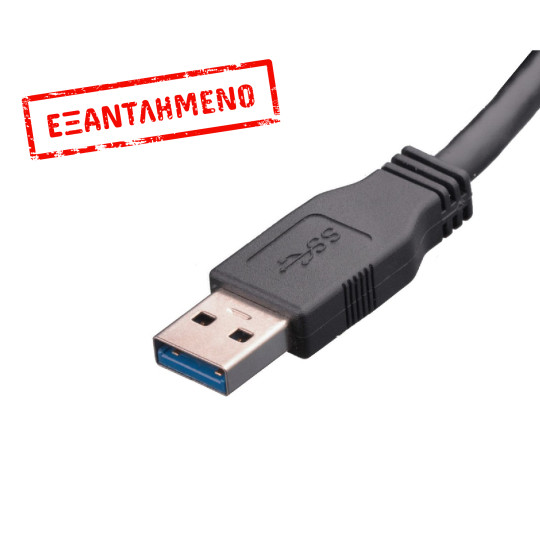 Καλώδιο Σύνδεσης Akyga USB HP 917468-0011946 USB-A Αρσενικό σε USB-B Αρσενικό ver.3.0 1.8m Μαύρο Bulk