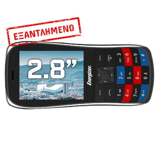 Energizer E284S 64MB/128GB Dual Sim 2000mAh 4G 2.8" Μαύρο