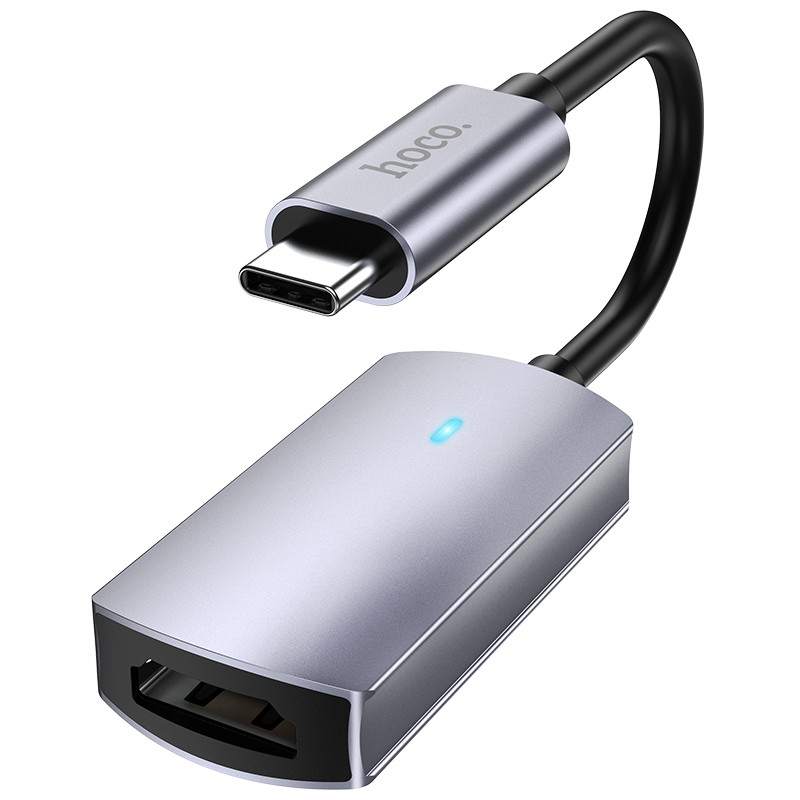 Αντάπτορας  Hoco UA20 Presage USB-C σε HDMI 4K Ultra HD Γκρι