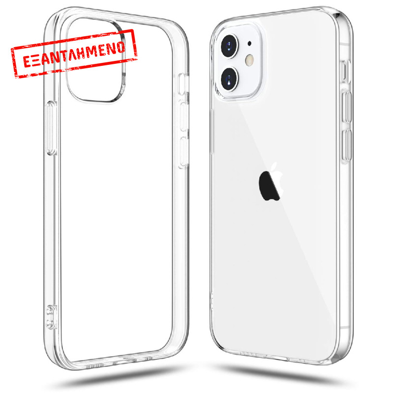 Θήκη TPU Ancus 2.0mm για Apple iPhone 12 / iPhone 12 Pro Διάφανη