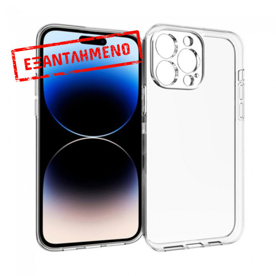 Θήκη TPU Ancus 2.0mm για Apple iPhone 15 Pro Διάφανο