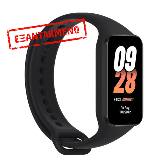 Xiaomi Smart Band 8 Active Αδιάβροχο έως 5ATM Slim Body 1.47" AMOLED Οθόνη 210mAh Μαύρο BHR7422GL