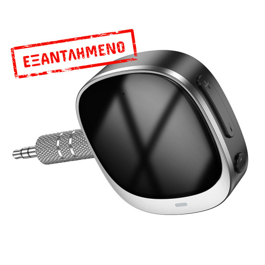 Bluetooth FM Transmitter Hoco E80 Travel USB-C AUX 3.5mm v5.3 250mAh 12h Play Tme με Ενσωματωμένο Μικρόφωνο και LED Ένδειξη