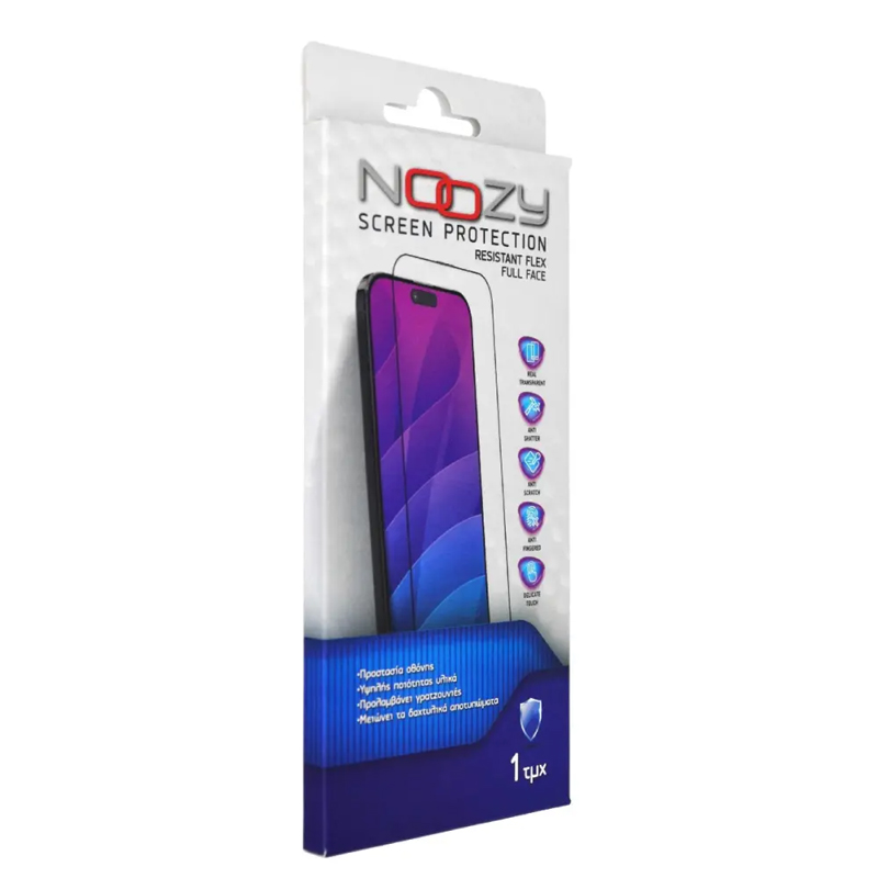 Tempered Glass Noozy Full Face Resistant Flex 9H για Samsung SM-M156 Galaxy M15 5G