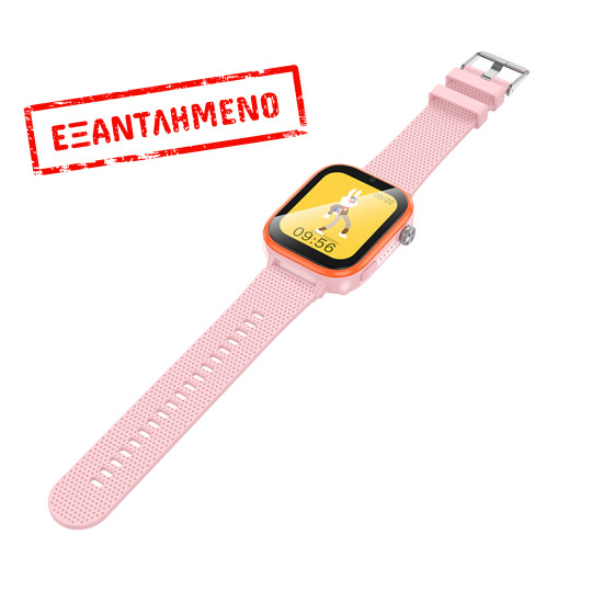 Kids Smartwatch Hoco Y101 4G  GPS WiFi 680mAh με 1.83” με Δυνατότητα Κλήσεων Ροζ