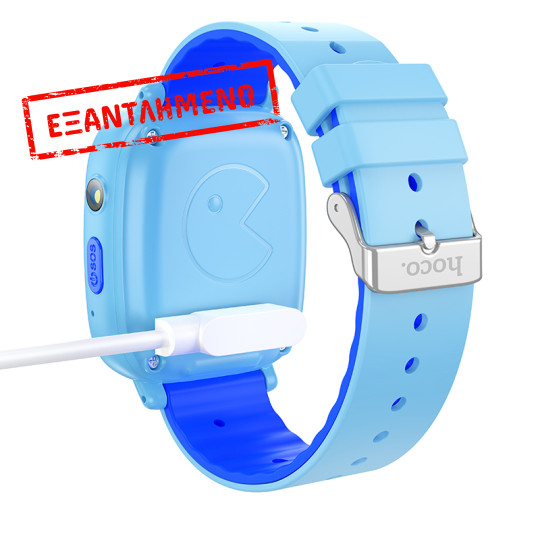 Kids Smartwatch Hoco Y100 2G 400mAh 1.44”  με Δυνατότητα Κλήσεων Μπλε