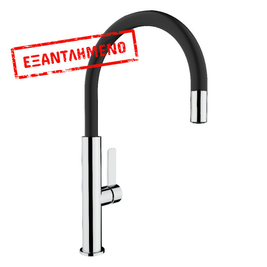 Μπαταρία Νεροχύτη Inox TEKA Περιστρεφόμενη Easy-Quick FOT 995 3/8”-1/2”TOTAL Μαύρο