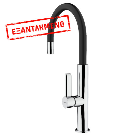 Μπαταρία Νεροχύτη Inox TEKA Περιστρεφόμενη Easy-Quick FOT 995 3/8”-1/2”TOTAL Μαύρο