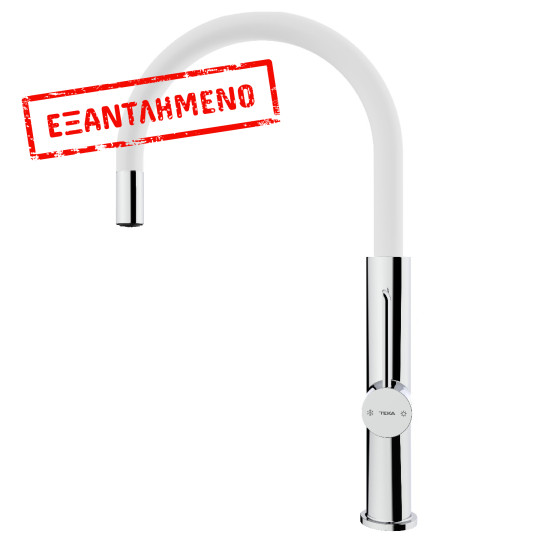 Μπαταρία Νεροχύτη Inox TEKA Περιστρεφόμενη Easy-Quick FOT 995 3/8”-1/2”TOTAL Λευκό