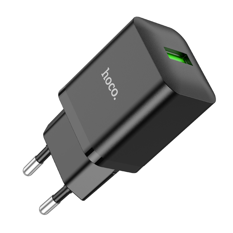 Φορτιστής Ταξιδίου Hoco N26 Maxim USB-A 18W Μαύρος