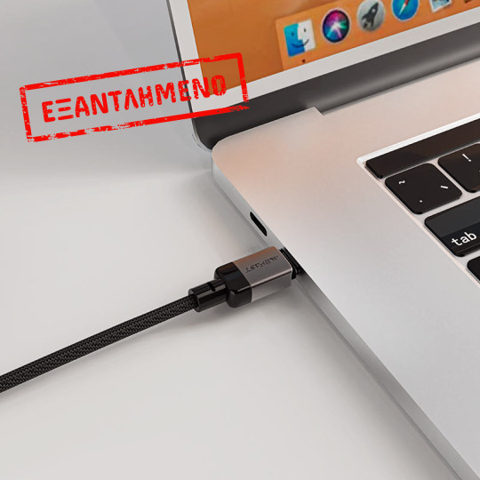 Καλώδιο Σύνδεσης Acefast C9-03  USB-C σε USB-C 60W 20V/3A Μαύρο 1.2m.