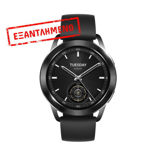 Smartwatch Xiaomi S3 BHR7874GL  Αδιάβροχο 5 ATM 1.43" AMOLED 486 mAh Μαύρο