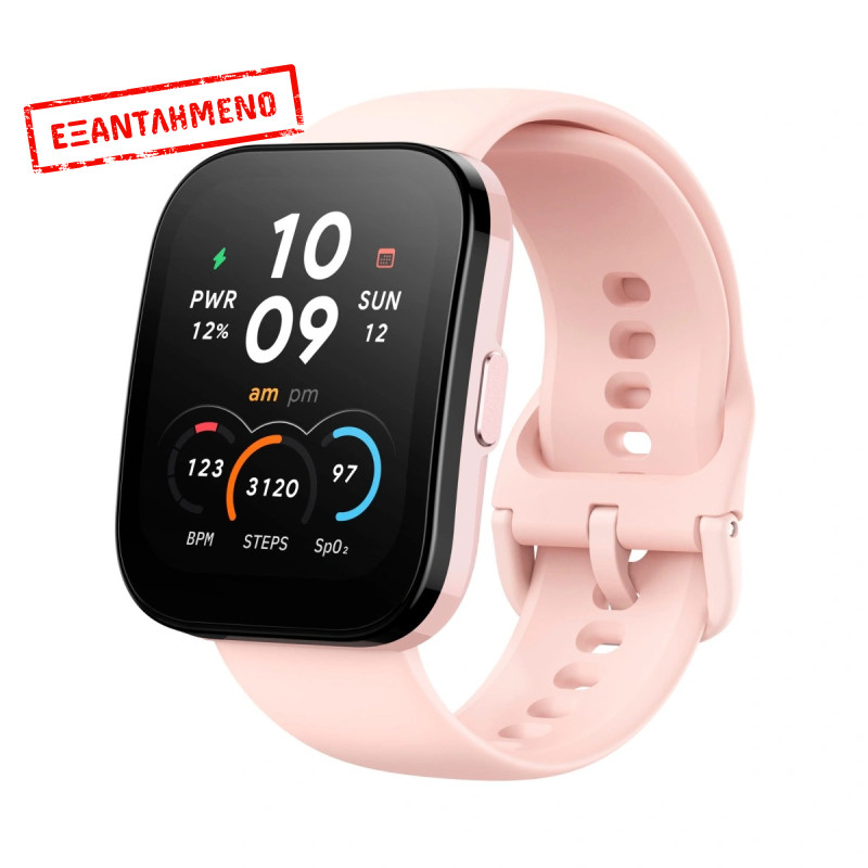 Smartwatch Xiaomi Amazfit Bip 5 W2215EU2N Αδιάβροχο 1.91" TFT Ροζ