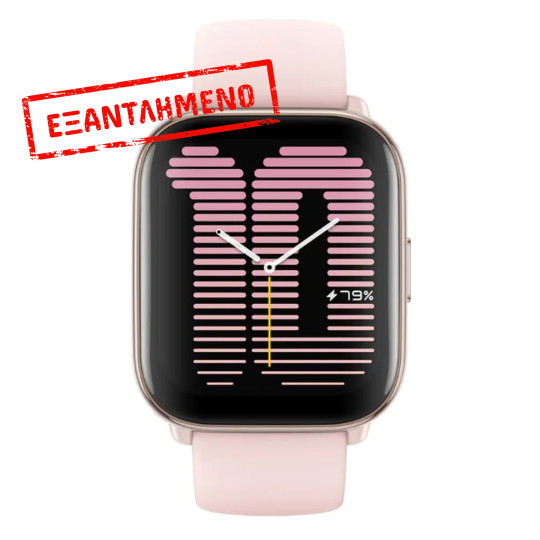 Smartwatch Xiaomi Amazfit Active W2211EU4N Αδιάβροχο 5 ATM  1.75" AMOLED Ροζ