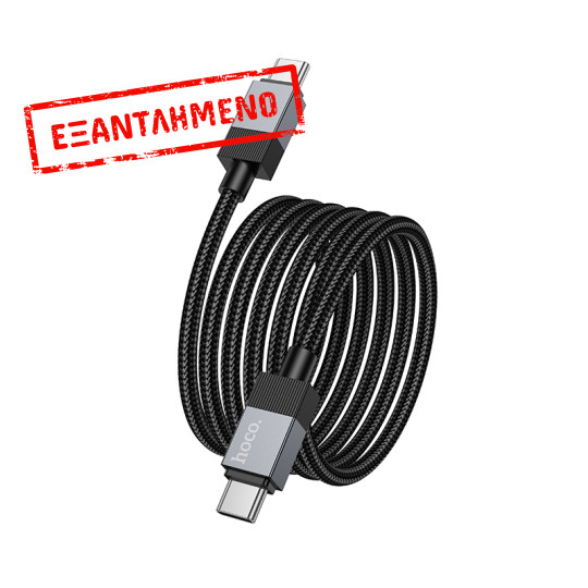 Καλώδιο Σύνδεσης X110 Honorific USB-C σε USB-C 60W Μαύρο 1m