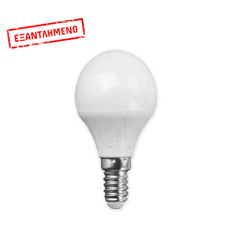 Λάμπα  E14 ΣΦΑΙΡΙΚΗ LED 4W 3000k 01.3023 COM