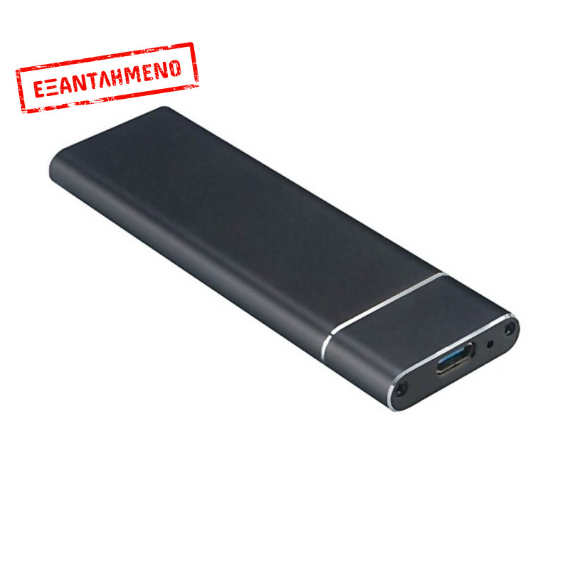 Enclosure μαύρο USB3.0 M2 SSD SATA ENCL-M2/SSD/USB3.1-02BK