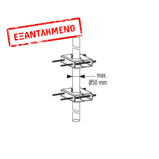 Δαγκάνα ιστού κεραίας έως 50mm ΚΜ-2550