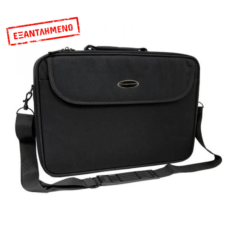 Notebook bag έως 17" ET103 μαύρη Esperanza