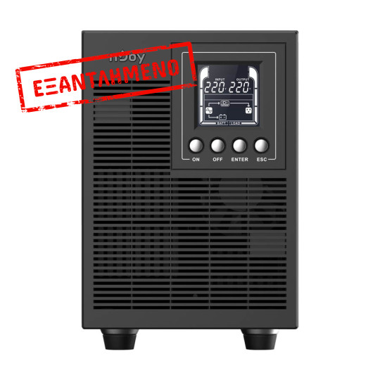 UPS ONLINE 2KVA/1600W LCDEcho Pro (x/Συσκευασία) UPOL-OL200EP-CG01B