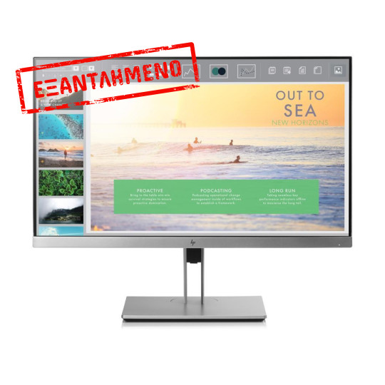 Unused/As New Monitor E233 IPS LED/HP/23\\"FHD/1920x1080/Wide/Black/D-SUB & DP & HDMI