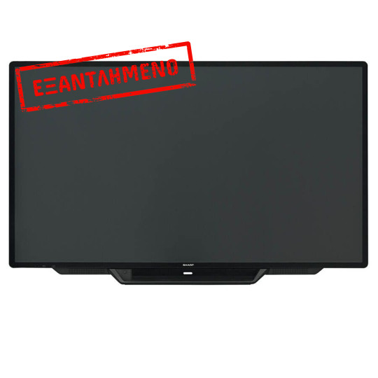 Used Signage Display Touchscreen PN-80TC3 LED/Sharp/80\\"/1920x1080 FHD/Wide/Black/w/Speakers & PEN/2x