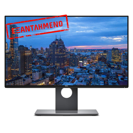 Used Monitor U2417H LED/Dell/24\\"FHD/1920x1080/Wide/Black/mini DP & 2xDP & HDMI & USB 3.0 HUB